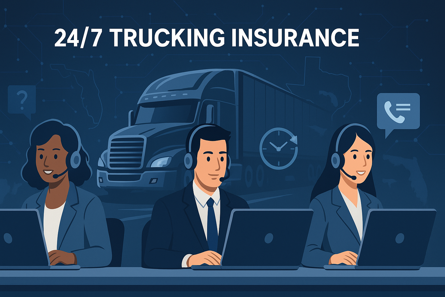 Commercial trucking insurance support for owner operators and fleet businesses