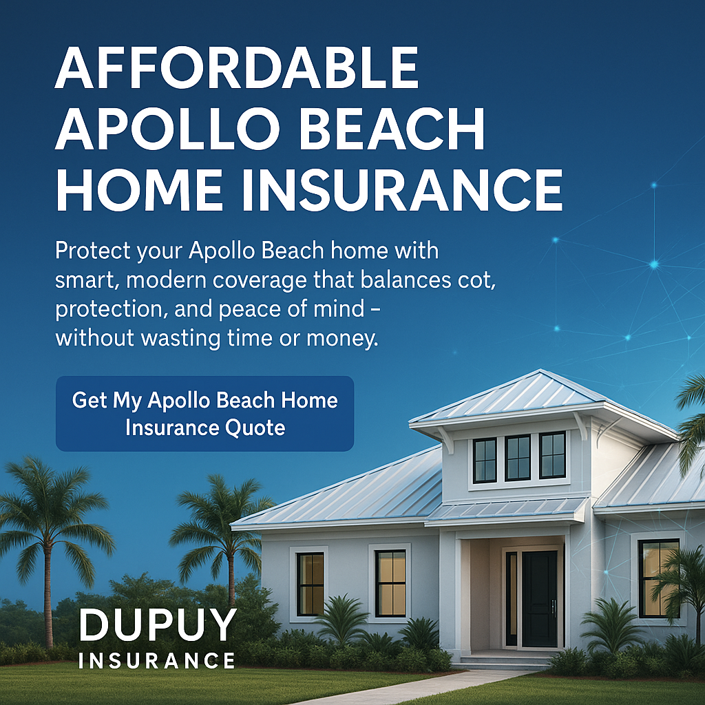 Affordable home insurance for Apollo Beach Florida