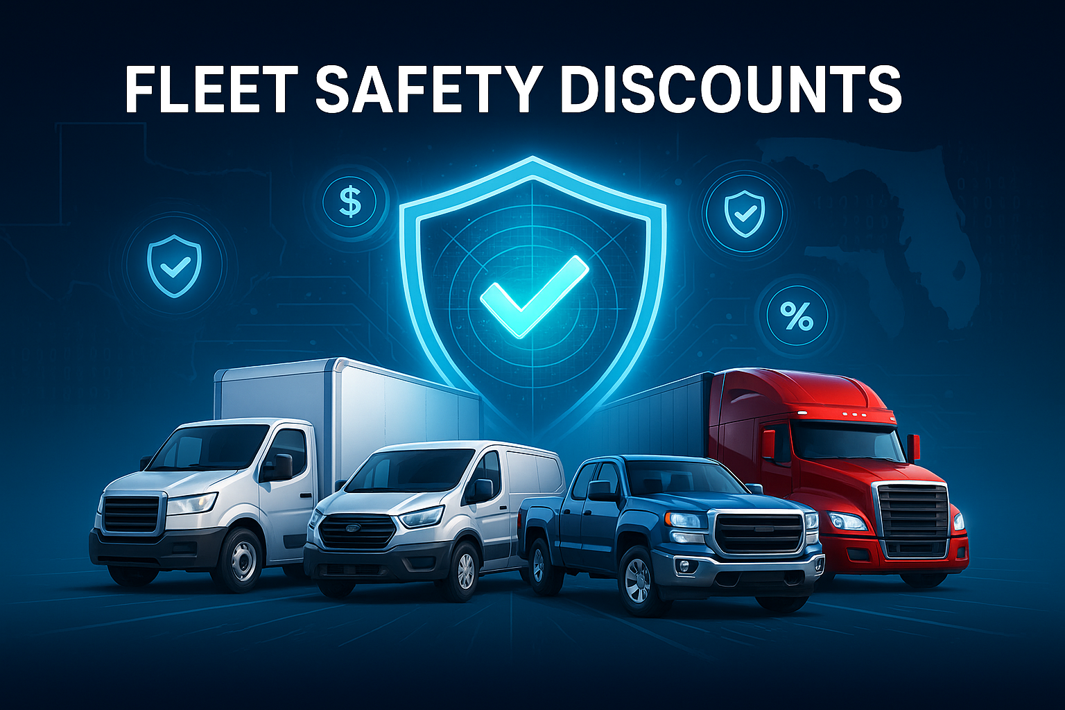Fleet Safety Discounts for Commercial Auto Insurance | Florida & Texas