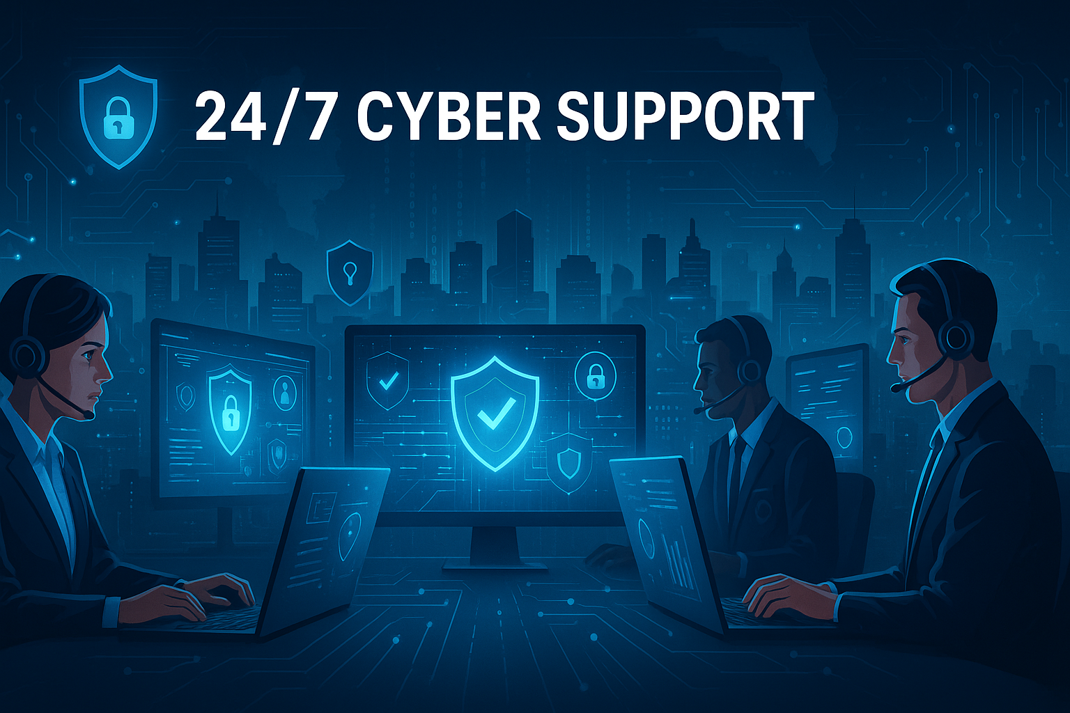 Cyber protection shield for business