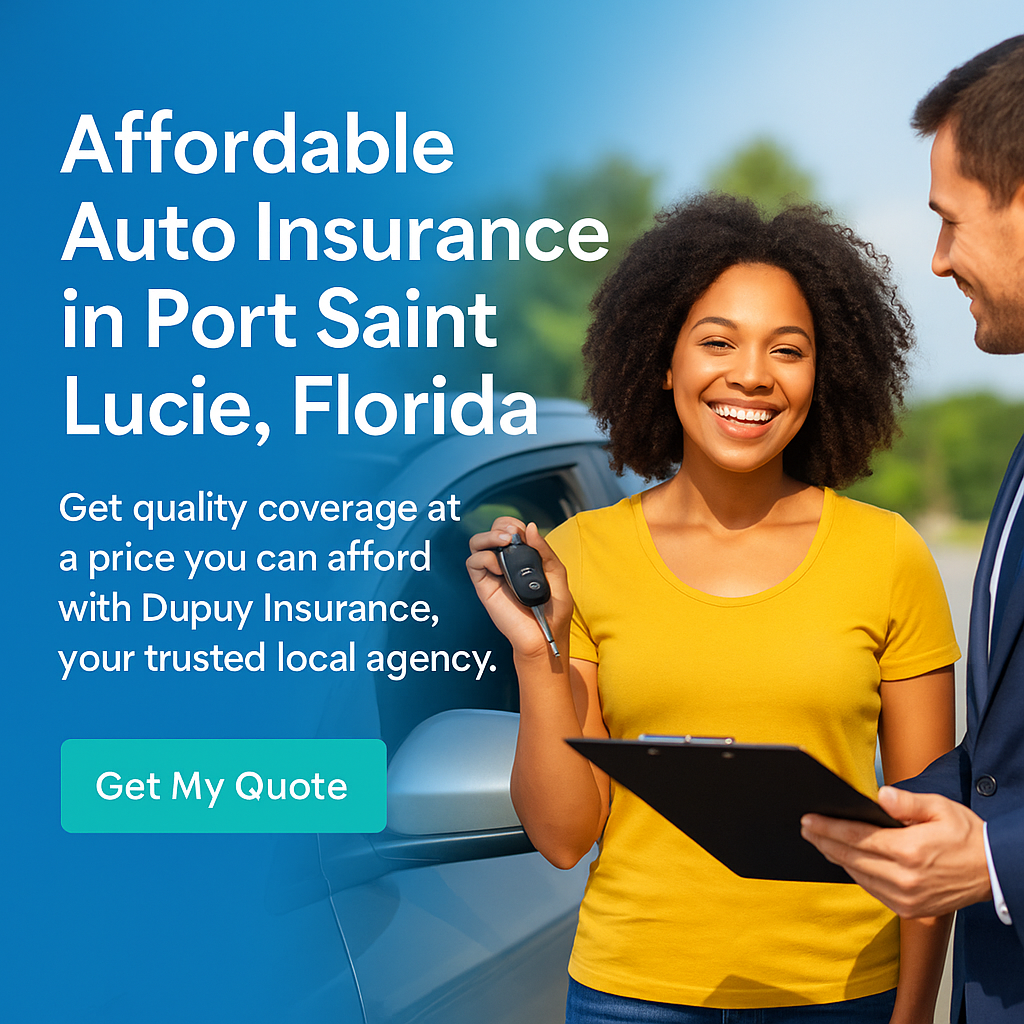 Auto insurance coverage options in Port Saint Lucie